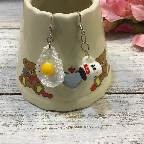 Coffee Cup Earrings - Picture 1 of 4